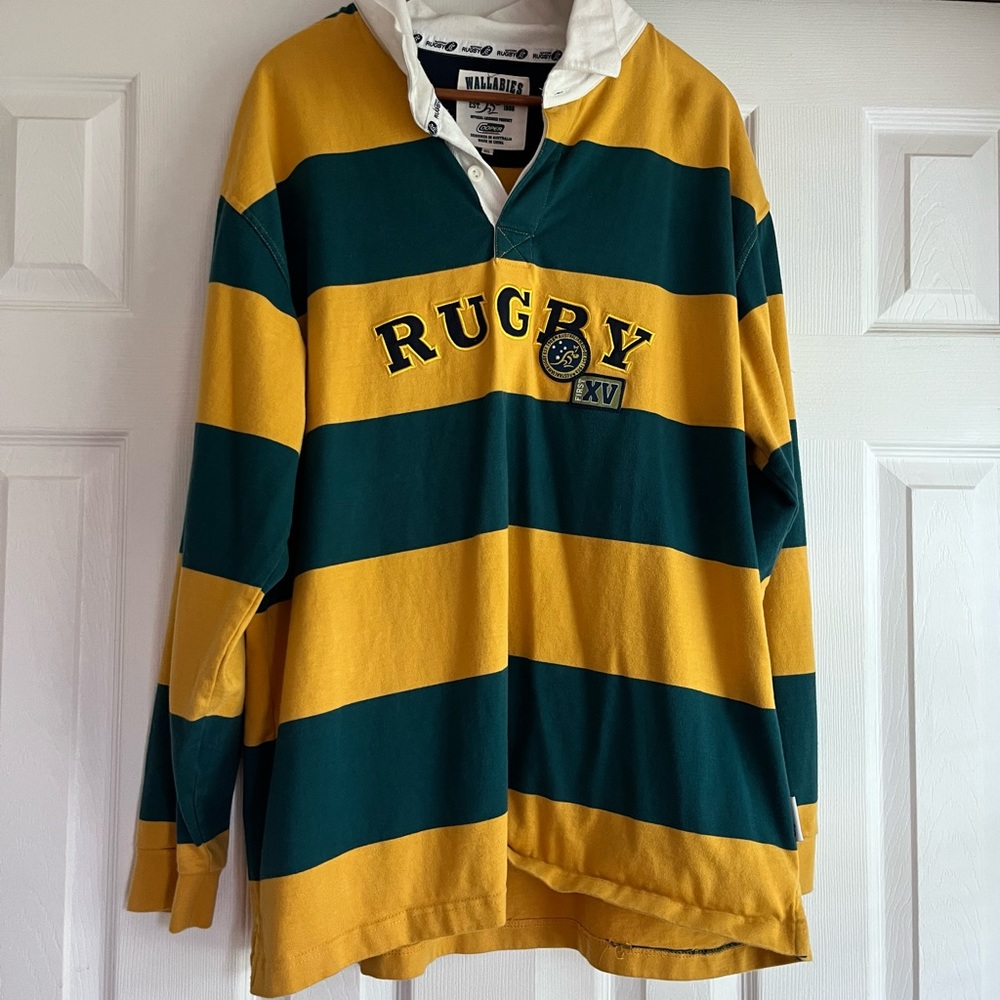 Wallabies Rugby Shirt Designed in Australia and purchased in Australia